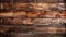 Background from a wall lined with old wooden planks