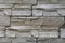 Background of a wall stacked with stone blocks