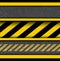 Background with warning stripes