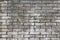 Background weathered brick wall with white plastering