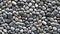 Background of white pebble stones,  Texture of pebbles