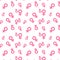 Background with women symbol pattern