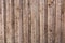Background wooden planks of old house, old treated wood