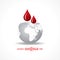 Background for World Hemophilia Day -17th April