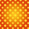 Background of yellow stars on red