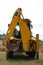 Backhoe or bucket loader