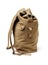 Backpack from fabric of color khaki