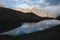 Backpacking around Blue Lakes in Colorado`s San Juan Mountains