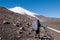 Backpacking at Kamchatka Peninsula. Koryakskaya Sopka