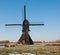 Backside of a Dutch windmill