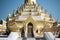 The backside entrance and stairs of the Swe Taw Myat Pagoda in Yangon