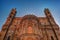 Backside of the huge cathedral in Palermo, Sicily