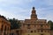 This is an backside image of a beautiful old and ancient maharaja palace in jaisalmer rajasthan india