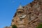 The backside wall of the Astvatsatsin church of Noravank complex in Amaghu Valley, Vayots Dzor Province, Armenia