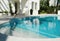 Backyard Blue Pool, Home, Garden, Luxury, Summer