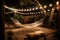 backyard escape with hammock, view of the stars and moon, and twinkling lights