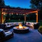 Backyard fire pit Generate