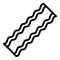 Bacon butcher icon, outline style