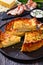 Bacon and cheese quiche with hash brown crust