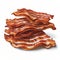 Bacon, cured pork, Excellent quality and unmistakable flavor