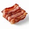 Bacon De Choclo: Hyperrealism Photography On Isolated White Background