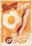 Bacon and Eggs breakfast menu