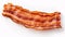 Bacon isolated on transparent background