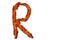 Bacon letter R