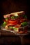 Bacon Lettuce Tomato Club Sandwich: The Perfect Balance of Classic and Contemporary Flavors