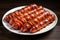 Bacon wrapped hot dogs, a fun twist on a classic