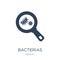 bacterias icon in trendy design style. bacterias icon isolated on white background. bacterias vector icon simple and modern flat