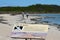 Bad behaviour tourist walking on Stromatolites in Lake Thetis Cervantes Western Australia