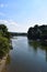 Bad Honnef, Germany - 09 08 2021: Rhine harbor