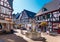 Bad Honnef, Germany: Historical Half-timber Building in the Center of Bad Honnef