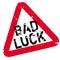 Bad Luck rubber stamp