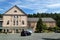 Bad-Schlema, Germany - July 16, 2023: The Uranium Mining Museum in Bad-Schlema in the Ore Mountains, where 80,000 t of pure