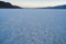 Bad water basin  landscape at sunset ,death valley national park,California,usa