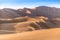 Badain Jaran Desert with curves