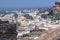 Badami - View of the Town from the hill temple