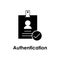 badge, check, authentication icon. One of business collection icons for websites, web design, mobile app