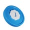 Badge Check Business Icon 3D Render Illustration