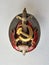 Badge of the Soviet special service of the NKVD of the thirties of the last century