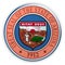 Badge US State Seal Arizona 3d illustration