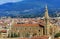 Badia Florentina Benedictine Abbey Church Cityscape Florence Italy