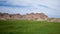 Badland national park during summer. Badland landscape South Dakota