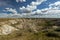 Badland and Red Deer River Canyon of Alberta Canada