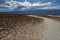 Badlands, Death Valley, California landscape