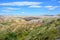 Badlands National Park Landscape - The Yellow Mounds are an example of a paleosol or fossil soil