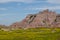 Badlands National Park Mountain Formations