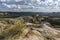 Badlands River Valley